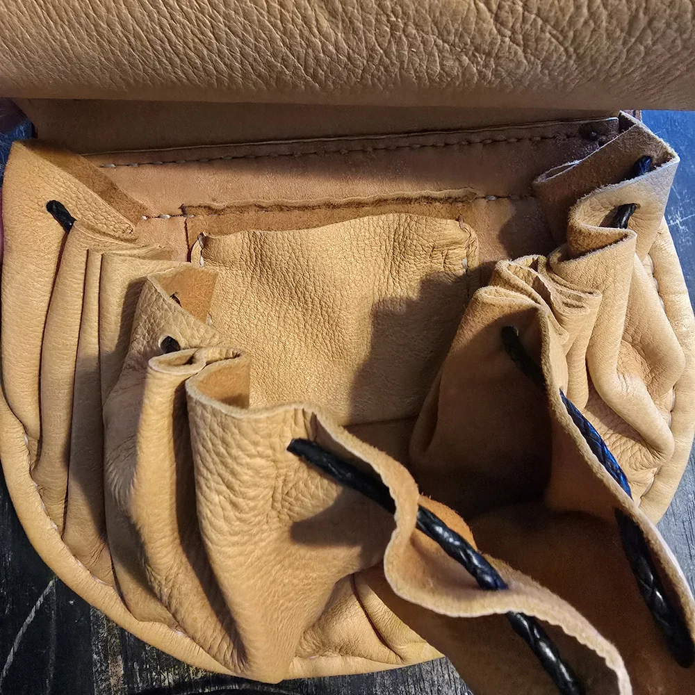 Handmade this leather